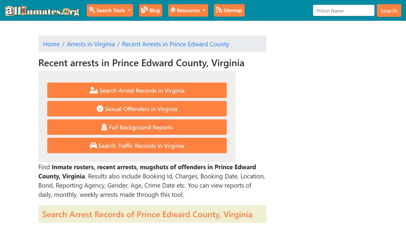 Recent arrests in Prince Edward County, Virginia | Mugshots, Rosters ...